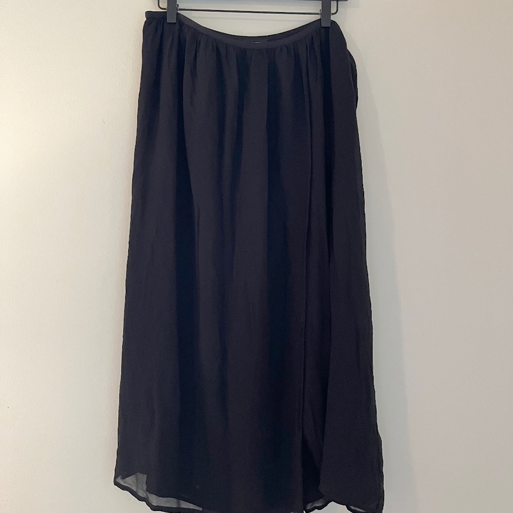 Babaton silk skirt